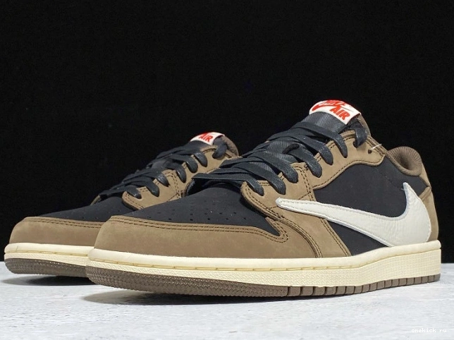 Rep Onekick Travis SP Jordan Low OG Air Dark x Mocha 1 Scott CQ4277-001 0629